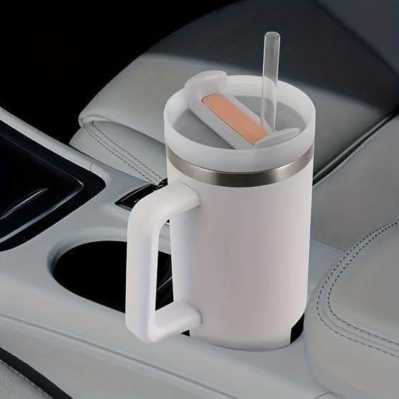 1200ML Stainless Steel Vacuum Insulated Tumbler with Lid & Straw – Hot & Cold Water Bottle for Office, Gym, Travel