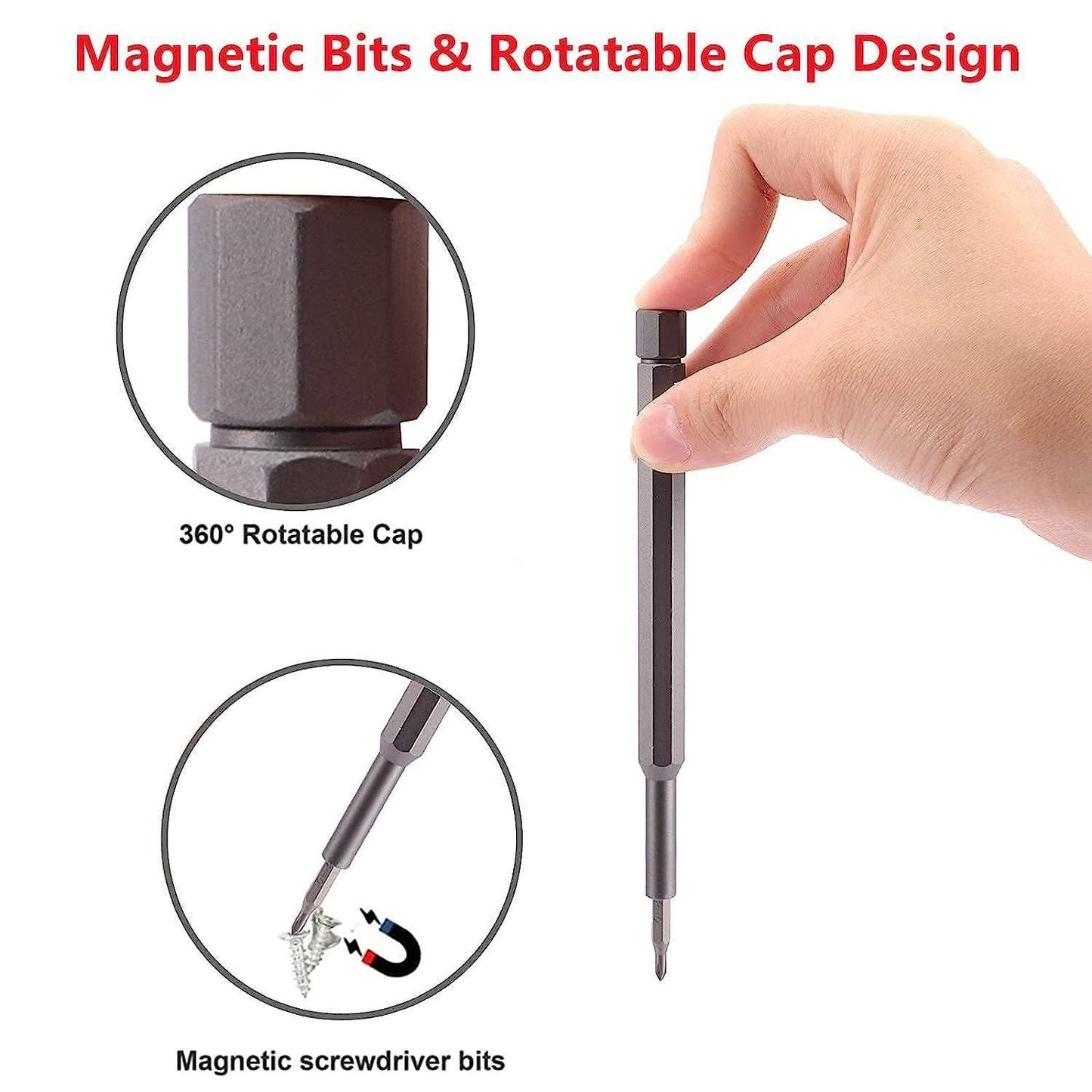 24-Piece Precision Screwdriver Set – Perfect for Electronics, Repairs & DIY Projects