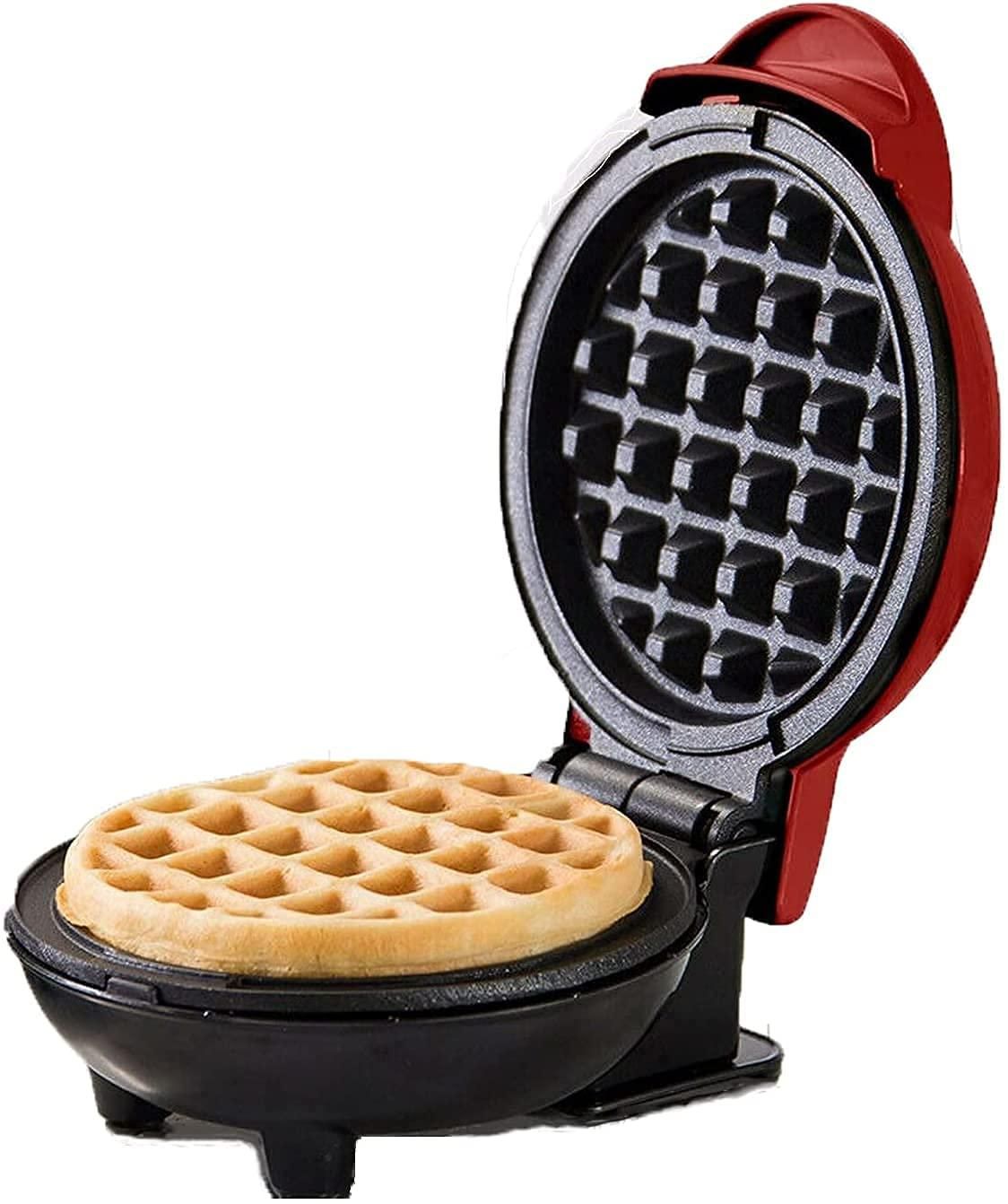 Waffle Maker Non-Stick Electric Iron Machine – 350W Quick & Easy Waffle Maker for Crispy, Golden Waffles