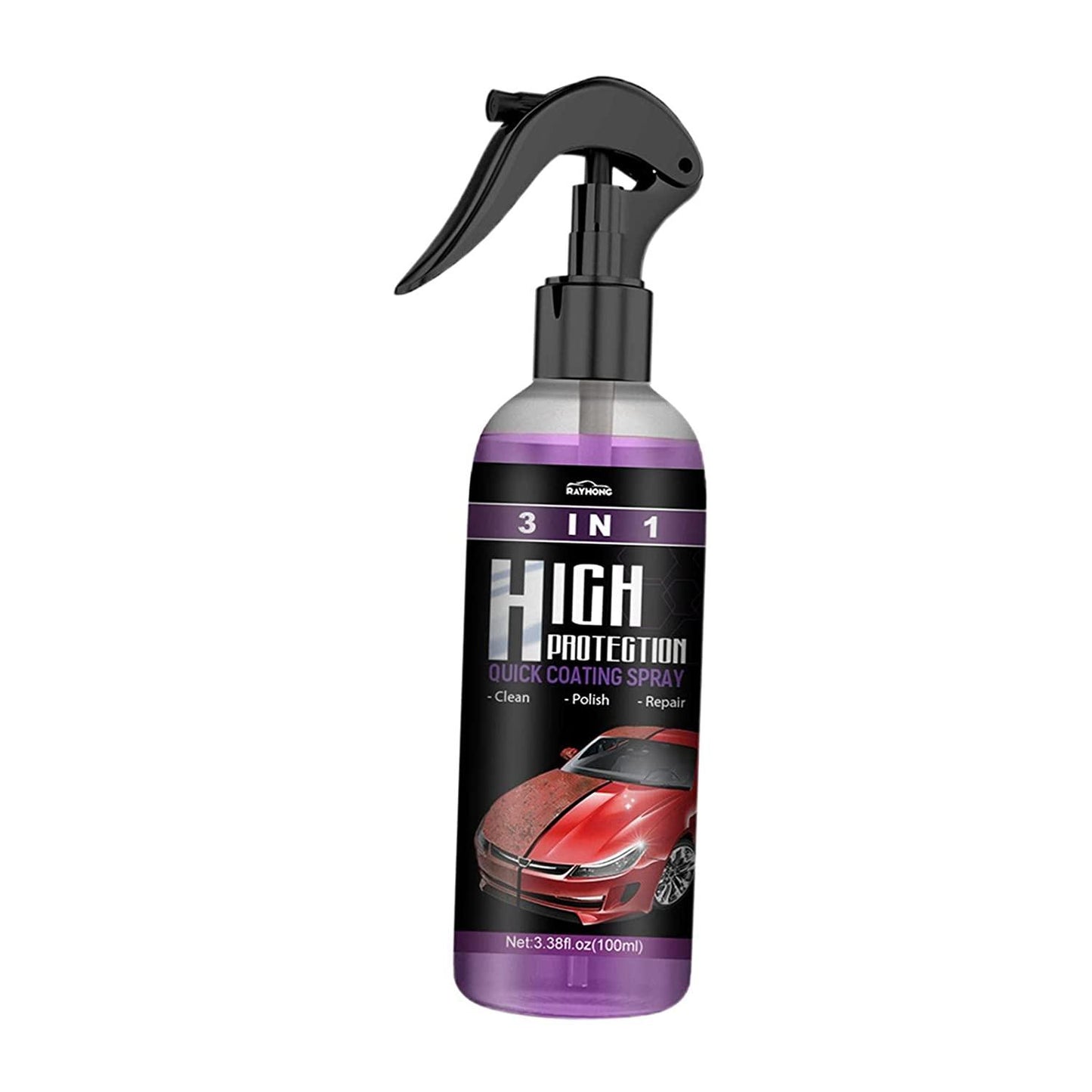 Hydrophobic Polish Nano Coating Agent – Ultimate Car Scratch Spray for Polishing, Protection & Shine (Pack of 2)
