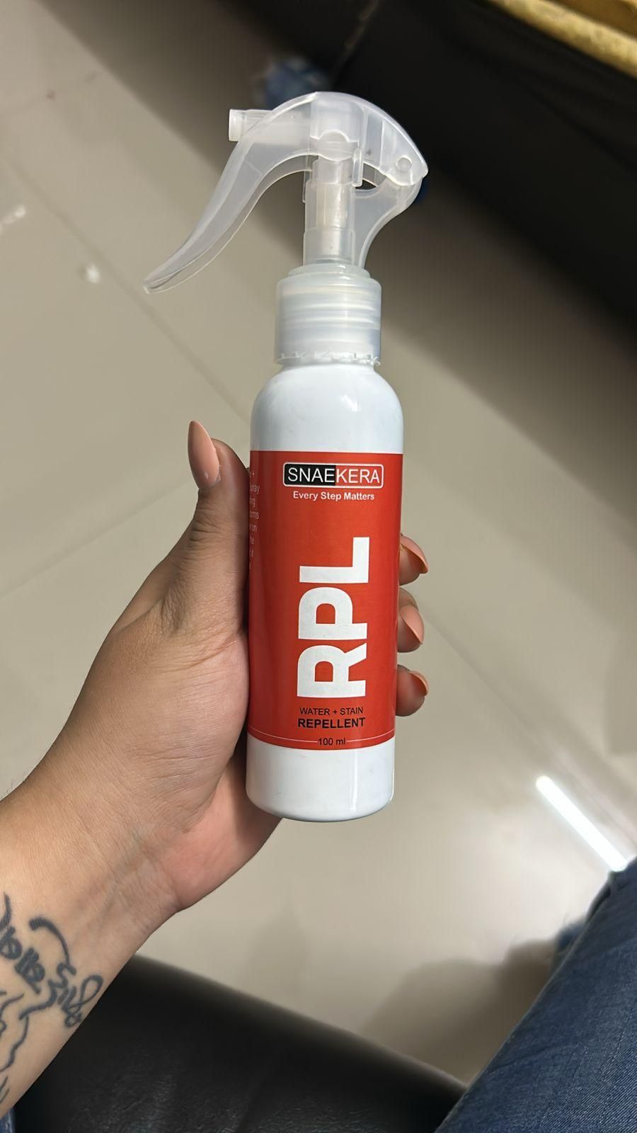 RPL Snekera Every Step Matters 100ML – Water & Dirt Repellent Shoe Protector Spray (Pack of 2)