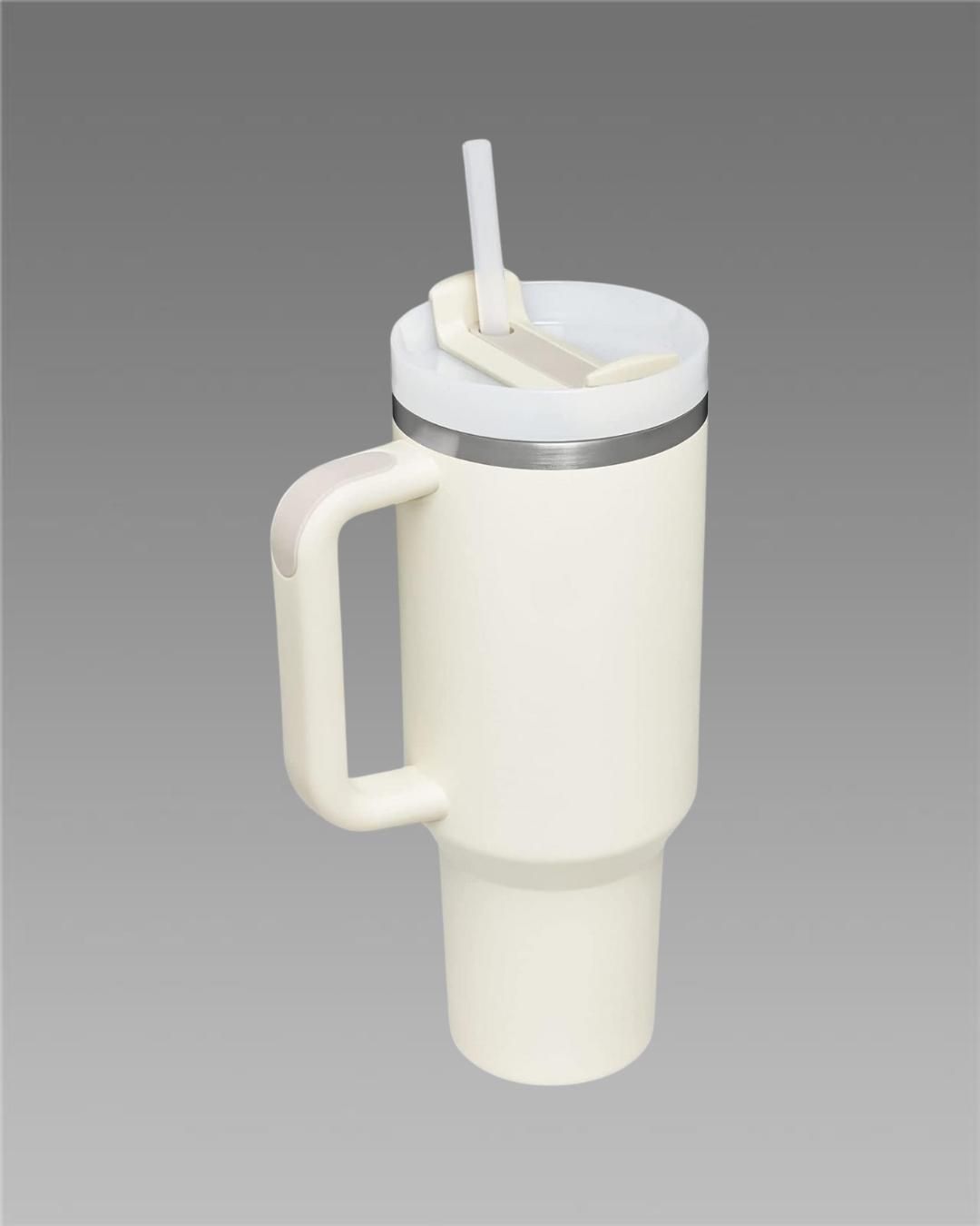 1200ML Stainless Steel Vacuum Insulated Tumbler with Lid & Straw – Hot & Cold Water Bottle for Office, Gym, Travel