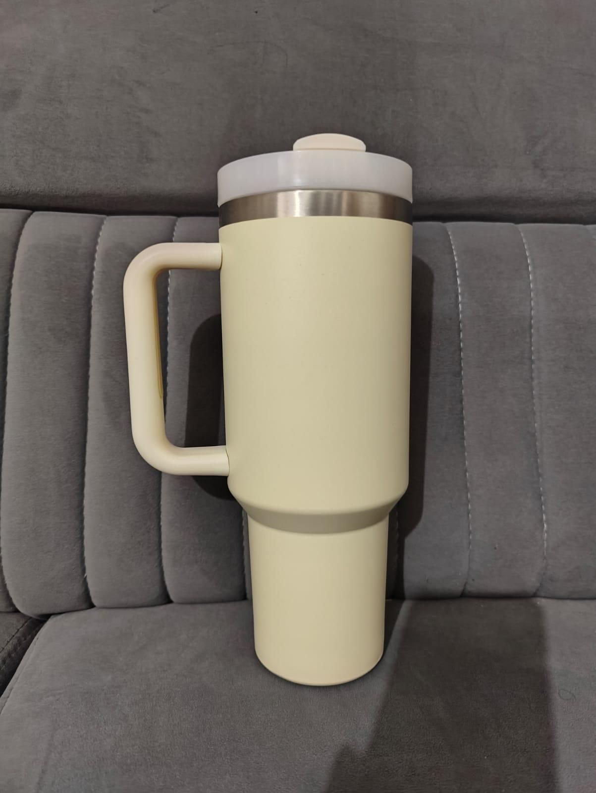 1200ML Stainless Steel Vacuum Insulated Tumbler with Lid & Straw – Hot & Cold Water Bottle for Office, Gym, Travel