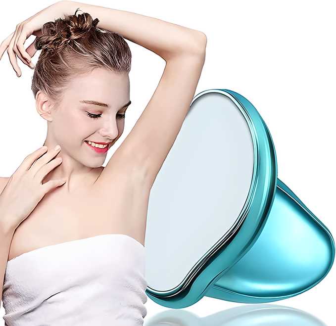 FLETIX Crystal Hair Eraser Stone – Painless, Eco-Friendly Hair Removal for Smooth, Radiant Skin