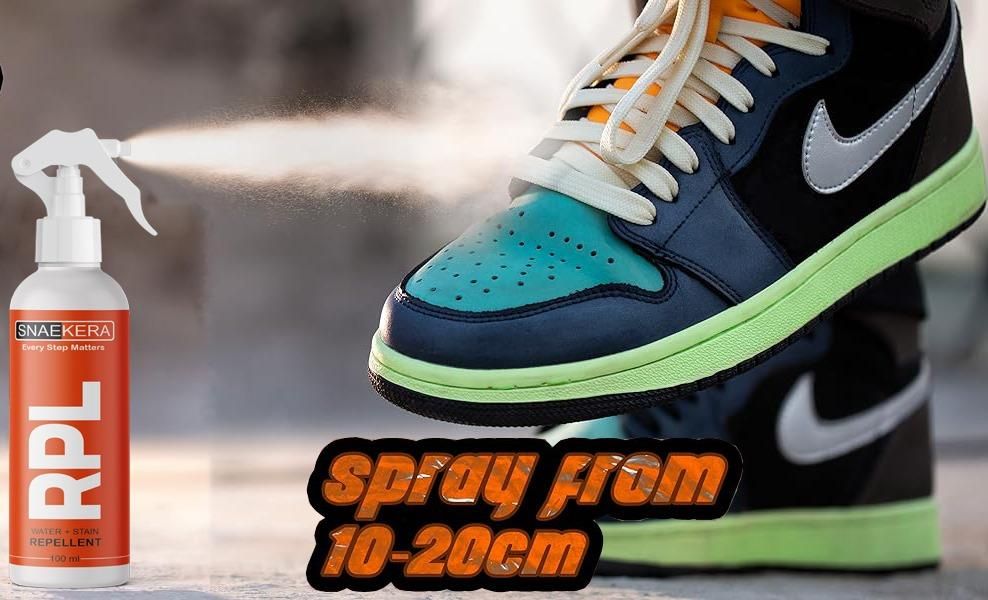 RPL Snekera Every Step Matters 100ML – Water & Dirt Repellent Shoe Protector Spray (Pack of 2)
