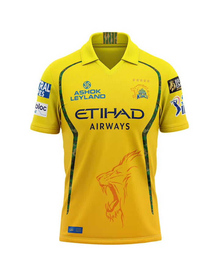 CSK Dhoni Jersey + Free Gift