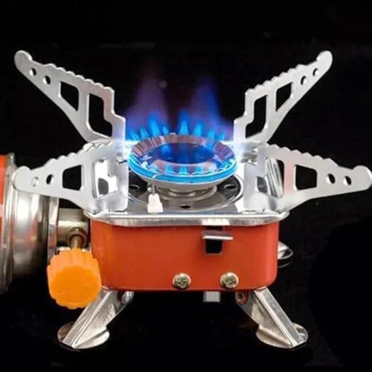 Portable Butane Gas Stove – Compact and Lightweight for Outdoor Camping, Picnic, Hiking, and Travel Cooking