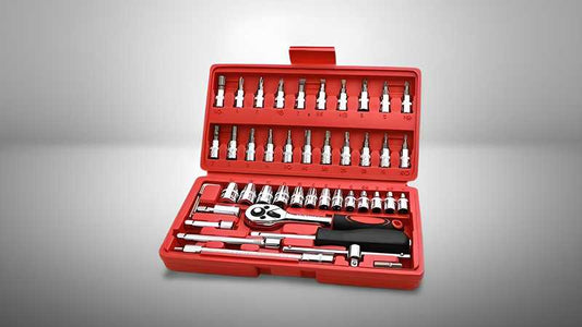 46-In-1 Screwdriver & Repair Tools Kit – Multi-Purpose Combination Tool Set