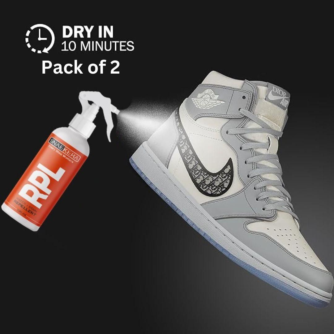 RPL Snekera Every Step Matters 100ML – Water & Dirt Repellent Shoe Protector Spray (Pack of 2)