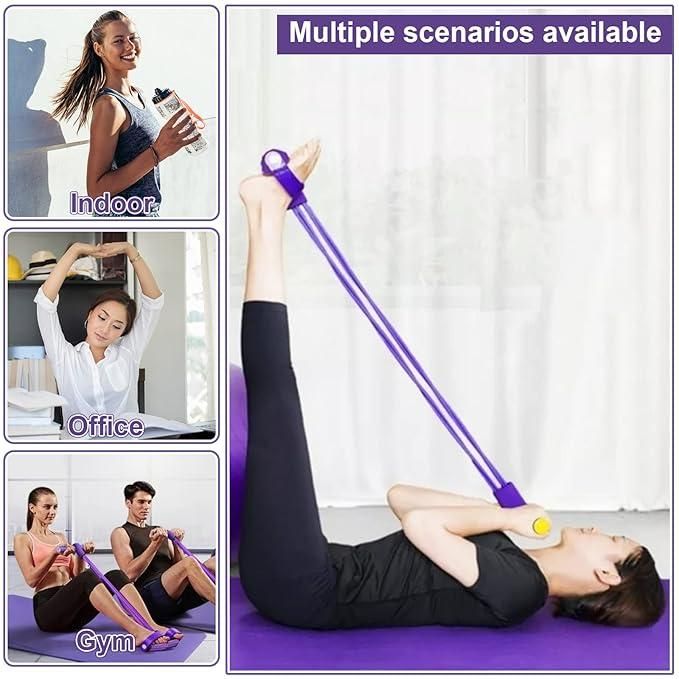 Yoga Pedal Puller Resistance Band – Fitness Equipment for Strength Training & Flexibility