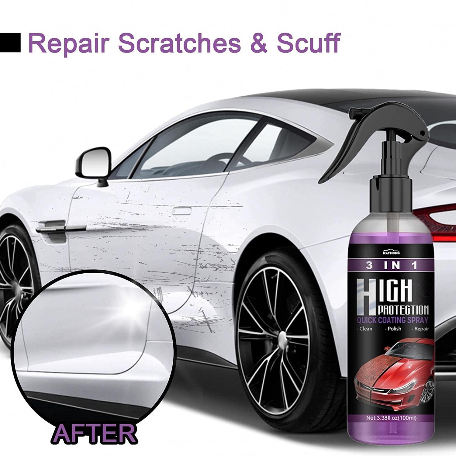Hydrophobic Polish Nano Coating Agent – Ultimate Car Scratch Spray for Polishing, Protection & Shine (Pack of 2)