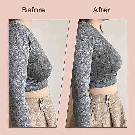 Front Open Sticky Padded Cup Bra – Silicone Strapless Backless Bra for Women