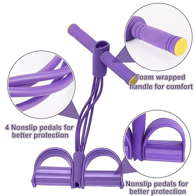 Yoga Pedal Puller Resistance Band – Fitness Equipment for Strength Training & Flexibility