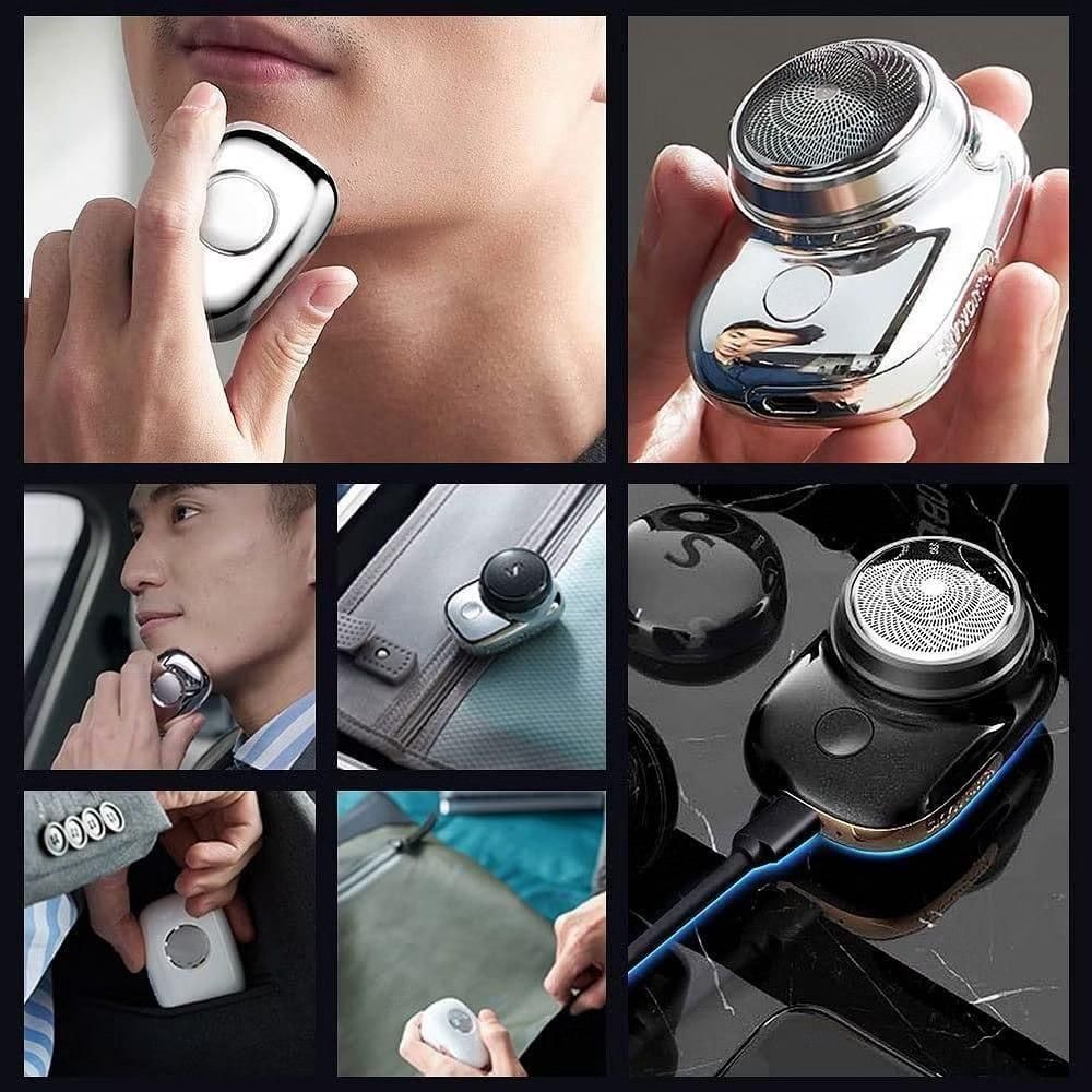 Mini Electric Shaver – Rechargeable, Waterproof Shaver for Smooth, Precise Grooming