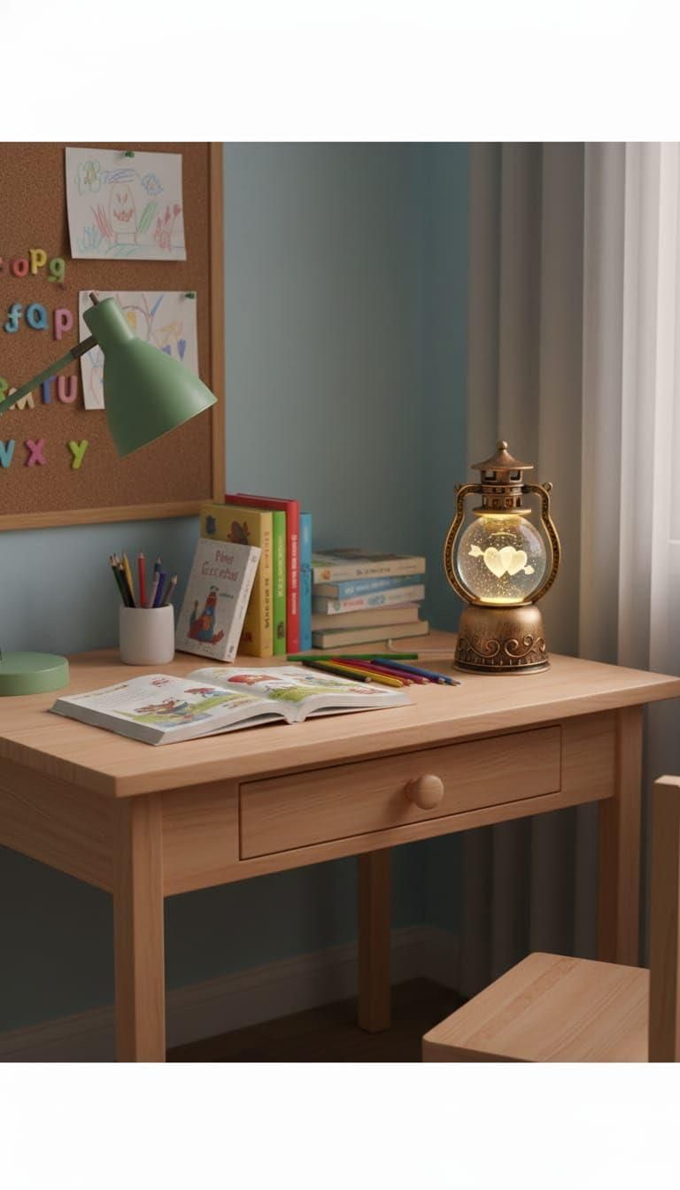 Crystal Ball Lamp – Elegant Decorative Light for Gifting & Home Décor