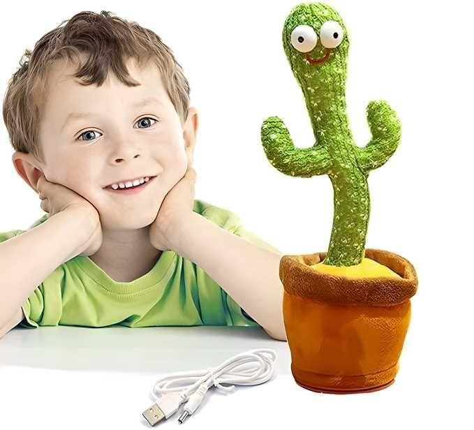 LED Musical Dancing & Mimicry Cactus Toy – Fun, Interactive & Perfect for All Ages!