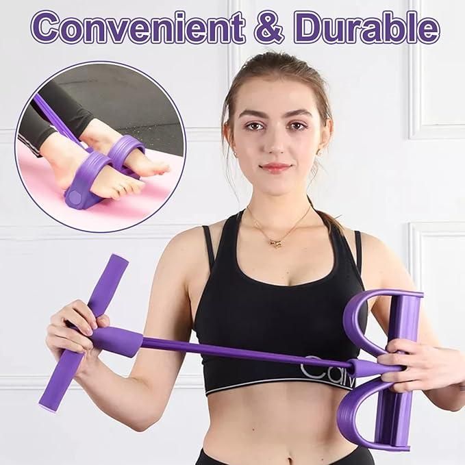 Yoga Pedal Puller Resistance Band – Fitness Equipment for Strength Training & Flexibility