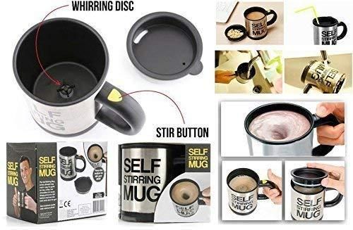 Self-Stirring Coffee Mug