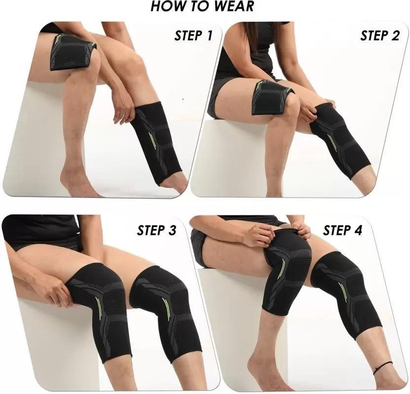 Knee Cap Compression Support for Gym Running Cycling Sports Jogging Workout