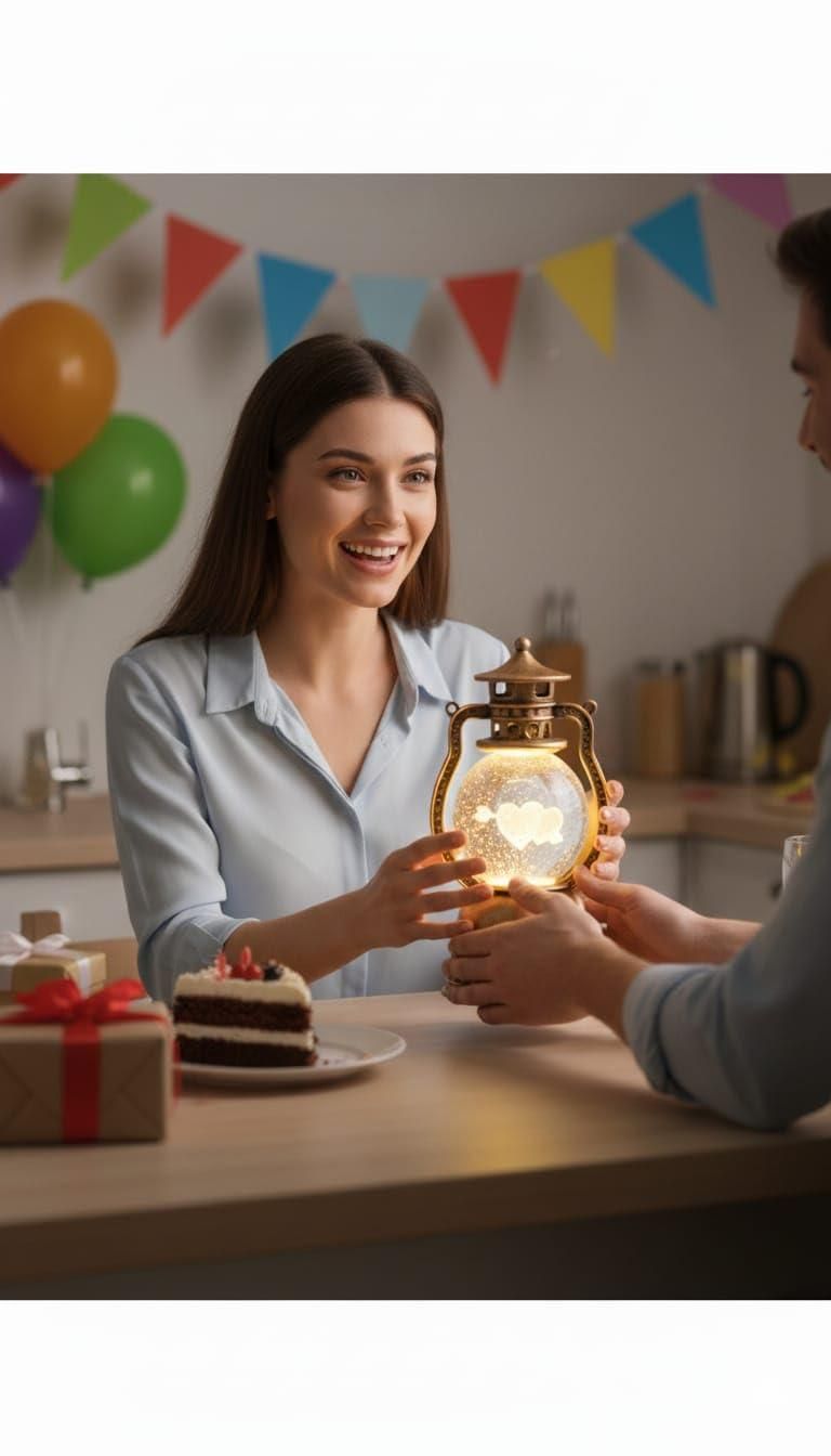 Crystal Ball Lamp – Elegant Decorative Light for Gifting & Home Décor