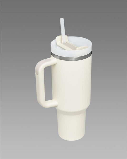 1200ML Stainless Steel Vacuum Insulated Tumbler with Lid & Straw – Hot & Cold Water Bottle for Office, Gym, Travel