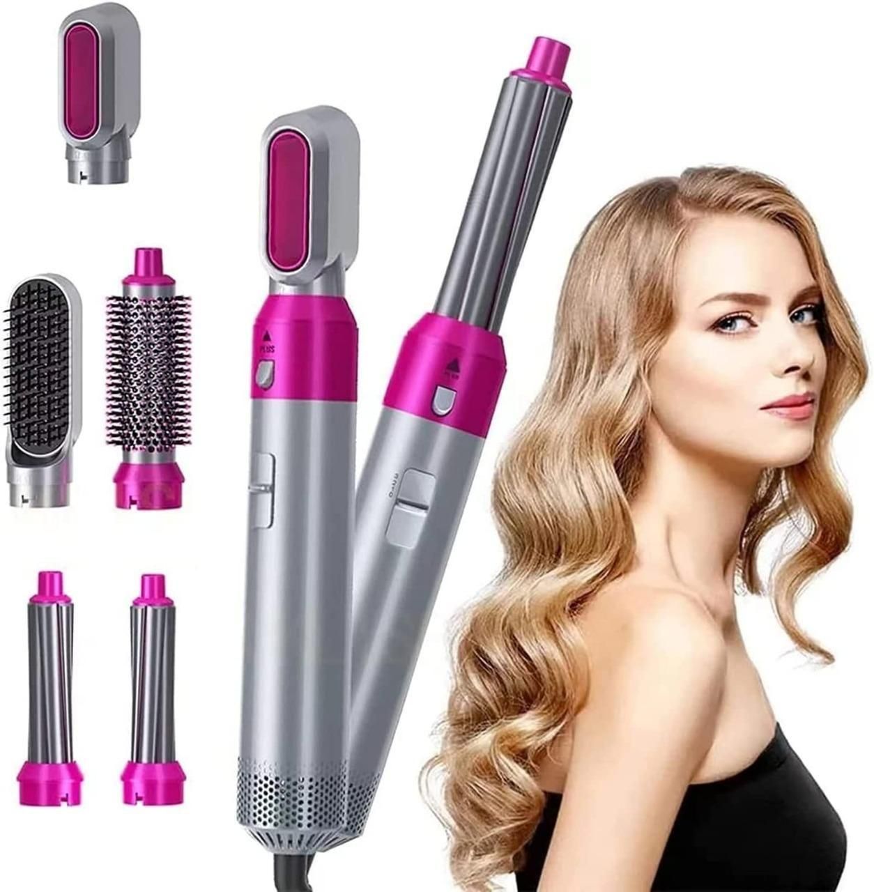 5 in 1 Curly Airstyler - (1 Year Warranty)