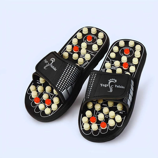 Acupressure & Magnetic Therapy Paduka Slippers – Full Body Blood Circulation for Men and Women