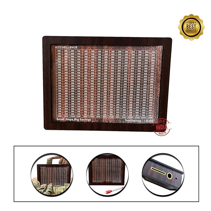 Savings Challenge Piggy Bank For Kids And Family