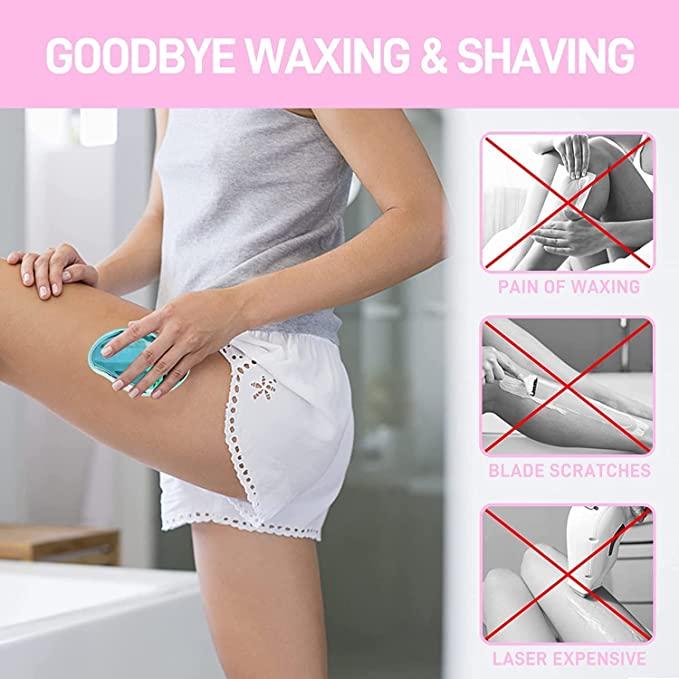 FLETIX Crystal Hair Eraser Stone – Painless, Eco-Friendly Hair Removal for Smooth, Radiant Skin