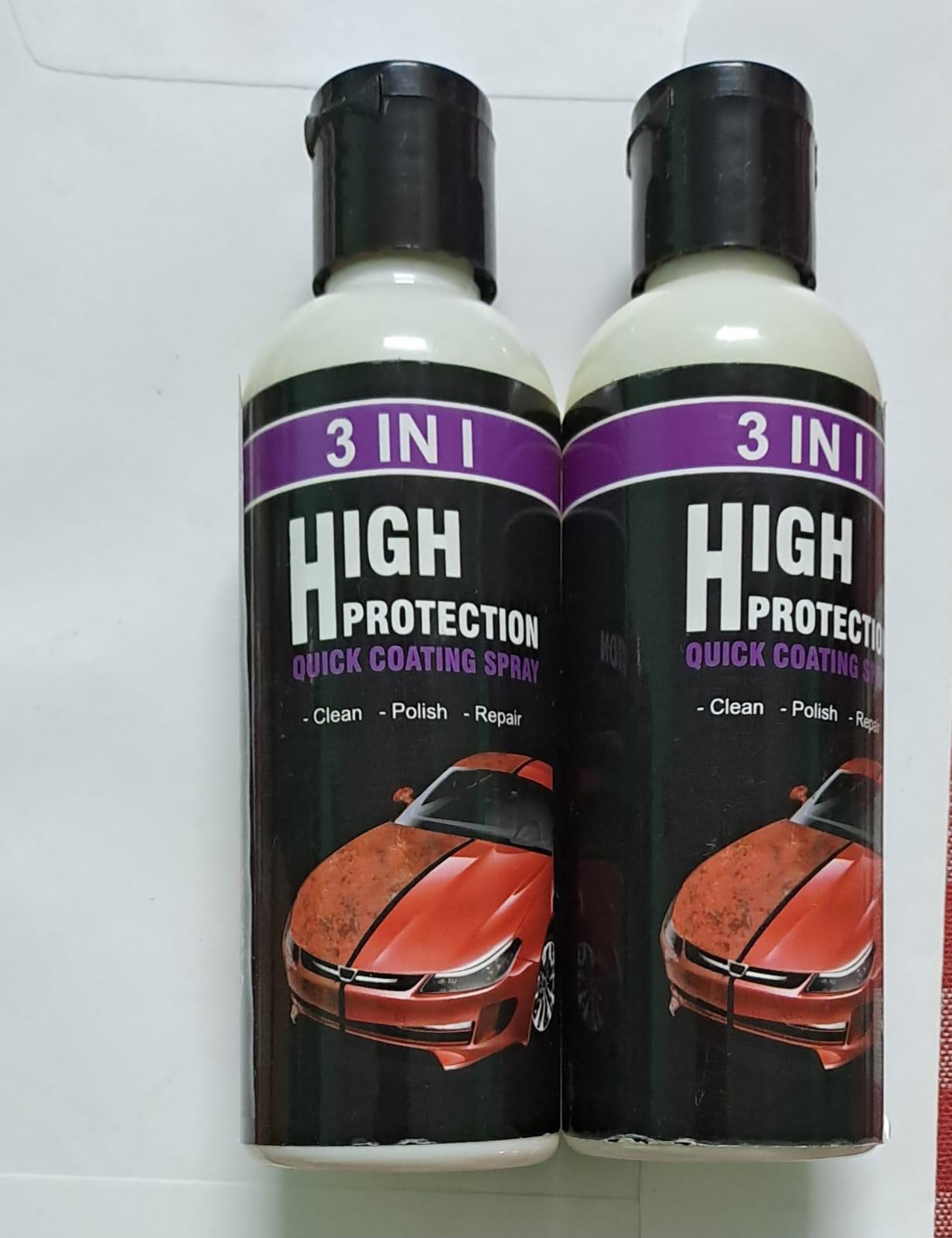 Hydrophobic Polish Nano Coating Agent – Ultimate Car Scratch Spray for Polishing, Protection & Shine (Pack of 2)