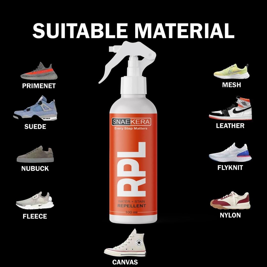 RPL Snekera Every Step Matters 100ML – Water & Dirt Repellent Shoe Protector Spray (Pack of 2)