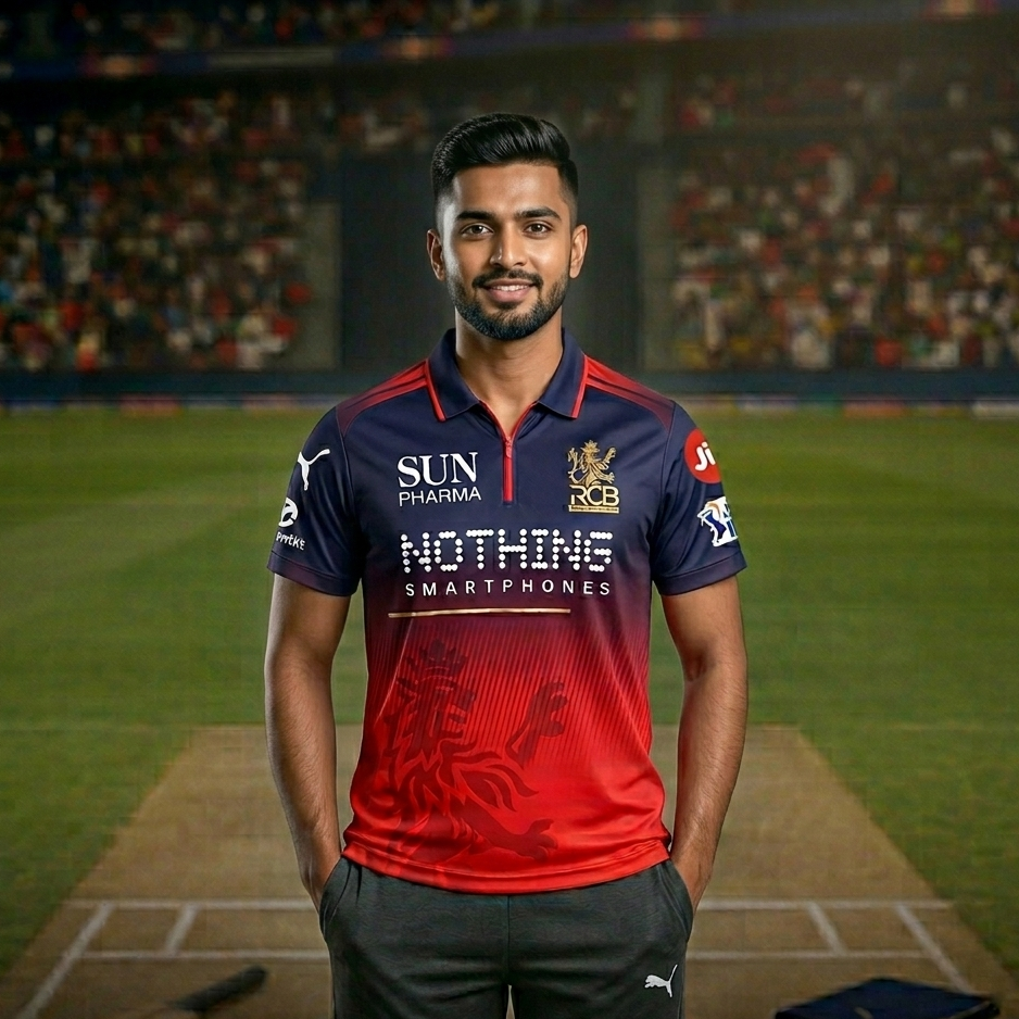 RCB Kohli Jersey + Free Gift