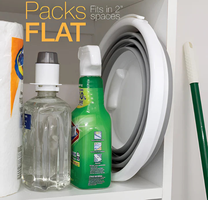 PVC Coated Collapsible Foldaway Bucket